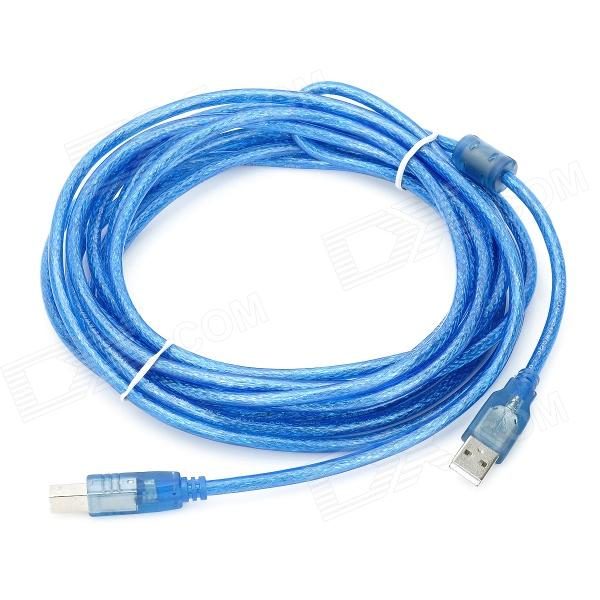 CABLE USB PRINTER 5M أصلي مع مخمد وعازل ,Cable