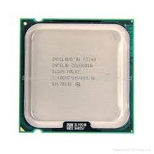 CPU INTEL CELERON 2.4GHZ PC800 775 1MB CACHE E3200 مستعمل, Desktop CPU