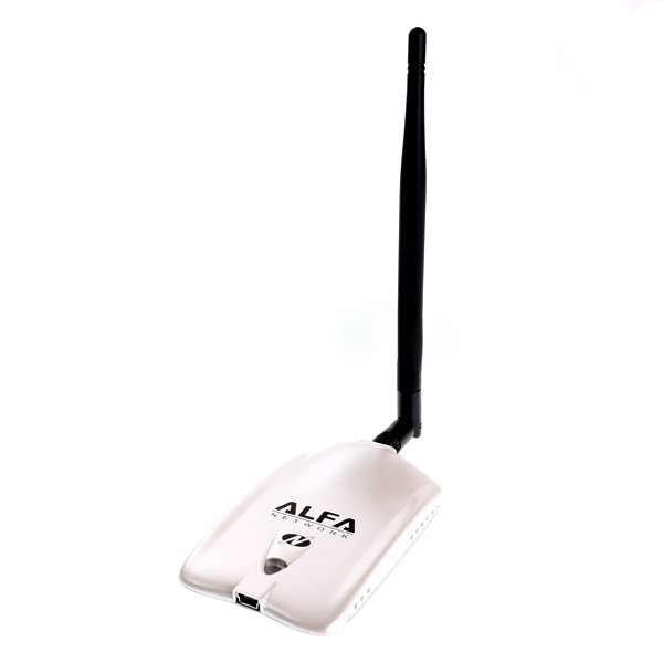CARD LAN USB2.0 WIRELESS-N  ALFA  150N   2.4 GHZ WITH ANTENNA ,Wirless & Switch