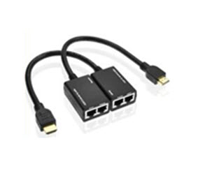 HDMI EXTENDER BY LAN 2K - 4K  TO 30Mتطويلة, Cable