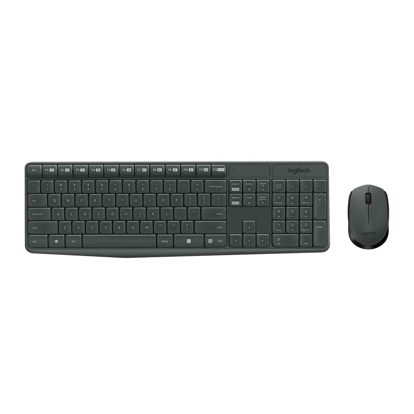 KEYBOARD WIRELESS LOGITECH MK235 +MOUSE BLACK ,Keyboard