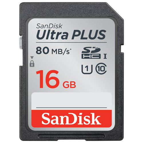 RAM 16GB SD FLASH CARD FOR CAMERA SANDISK 80MB  CLASS 10 ,Flash Card