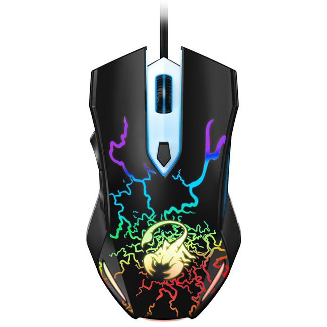 MOUSE GENIUS GAMING SCORPION SPEAR UP TO 2000DPI 6KEYS, Mouse