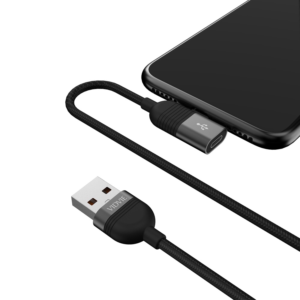 CABLE VIDVIE LIGHTNING CABLE FOR IPHONE & IPAD CB451I كبلة ايفون ستاند ,Other Smartphone Acc
