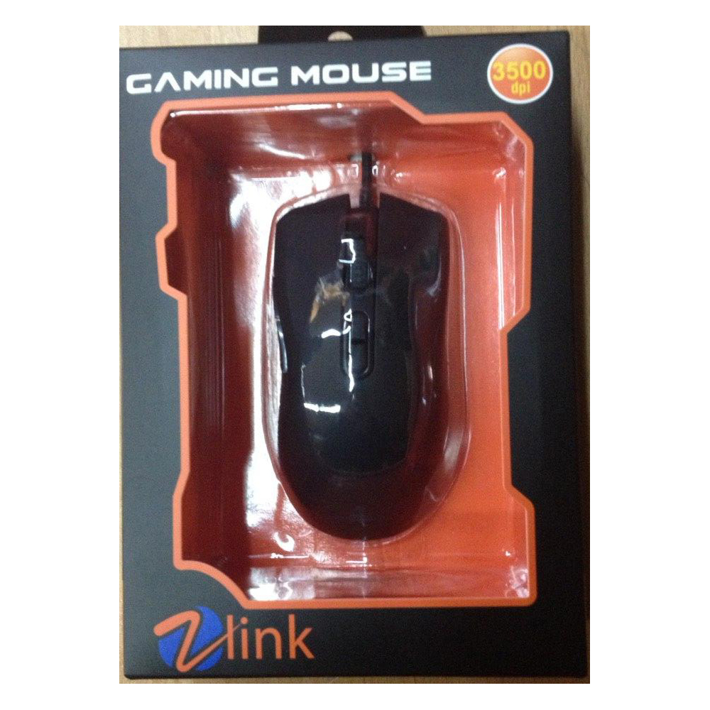 MOUSE GAMING ZLINK MSG501 RGB UP TO 3200DPI 7BUTTONS ,Mouse