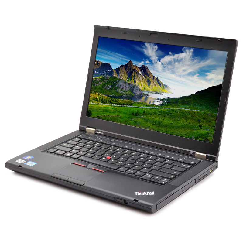 NOTEBOOK LENOVO THINKPAD T430 i5-3320M 2.6 UPTO 3.3GHZ 3MB 8G DDR3 HD 500G  VGA INTEL 4000  DVD±RW LED  14.0 HD   مستعمل بطاريه ساعه ونص, Used Laptops