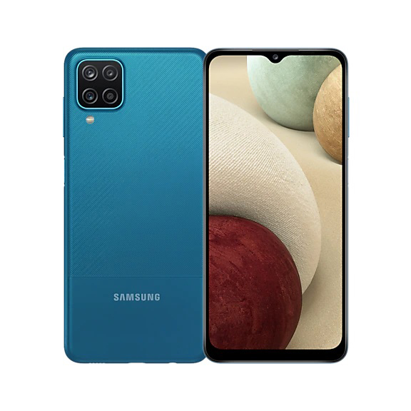 MOBILE PHONE SAMSUNG 6.5 OCTA CORE 2.3GHZ 4GB 64GB DUAL SIM GALAXY A12 - BLUE OB ,Android Smartphone