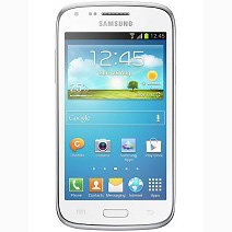 MOBILE PHONE SAMSUNG 4.3 DUAL-CORE 1.2GHZ 1GB 8GB DUAL SIM GALAXY CORE 8260 WHITE مستعمل -معرف على الشبكة ,Used Smartphone