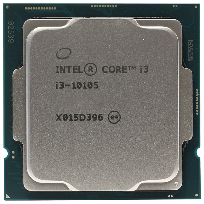 CPU INTEL CORE™ i3 10105F /3.7 UP TO 4.40 GHz /6MB CACHE SOK LGA 1200 8T/4C  / 65W 14nm BOX ,Desktop CPU