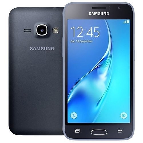MOBILE PHONE SAMSUNG 4.5 QUAD CORE 1.3GHZ 1G 8GB DUAL SIM GALAXY J1 2016 - BLACK مستعمل, Used Smartphone