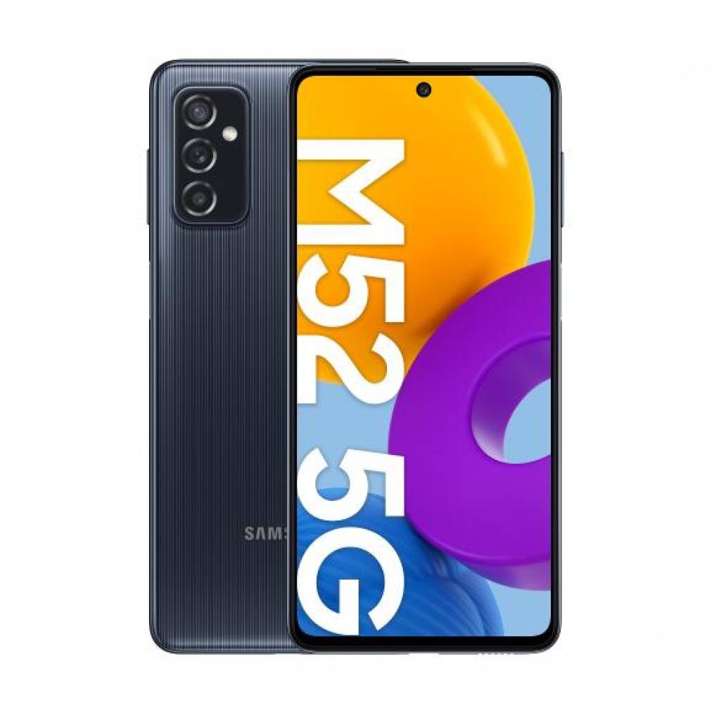 MOBILE PHONE SAMSUNG 6.7 OCTA CORE 2.2GHZ 8GB 128GB DUAL SIM GALAXY M52 5G - BLACK ,Android Smartphone