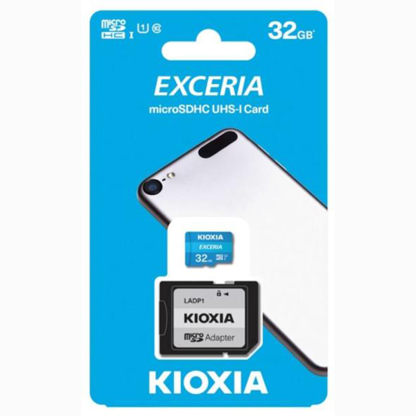 RAM 32GB MICRO SD FLASH CARD KIOXIA CLASS 10 ,Flash Card