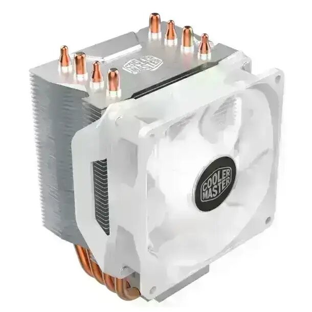 COOLER FOR CPU INTEL & AMD COOLER MASTER MASTER AIR H410R WHITE EDITION ,Fan Cooler