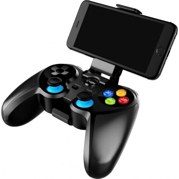 JOYPAD IPEGA 9078 BLUETOOTH 7IN1 FOR ANDROID IOS PC 
 WITH RECHARGABLE BATTERY 350 MAH  مع ستاند رجاج ,Controller & Joystick