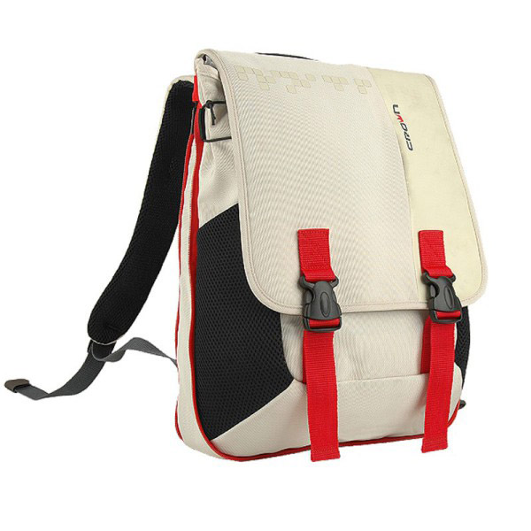 NOTEBOOK BACK BAG 15.6 CROWN WHITE&PINK ظهر ,Laptop Bag