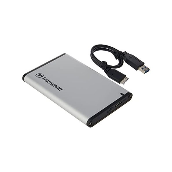 CASE EXTERNAL SATA 2.5 FOR HD NOTEBOOK TRANSCEND STOREJET 25S3 USB3.1 بوكس هارد ,HDD Case