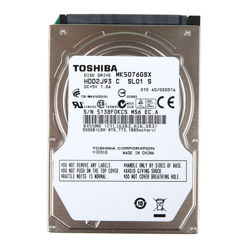 HD 500GB TOSHIBA SATA FOR NOTEBOOK 5400RPM ,Laptop HDD