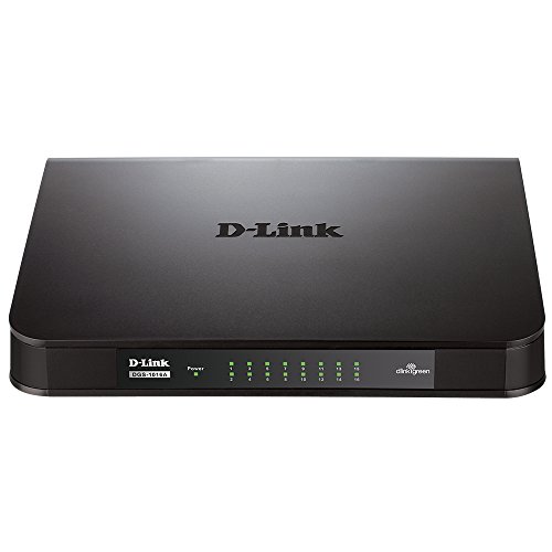 HUB 10/100/1000Mb 16 PORT SWITCH D-LINK DGS-1016A ,Wirless & Switch