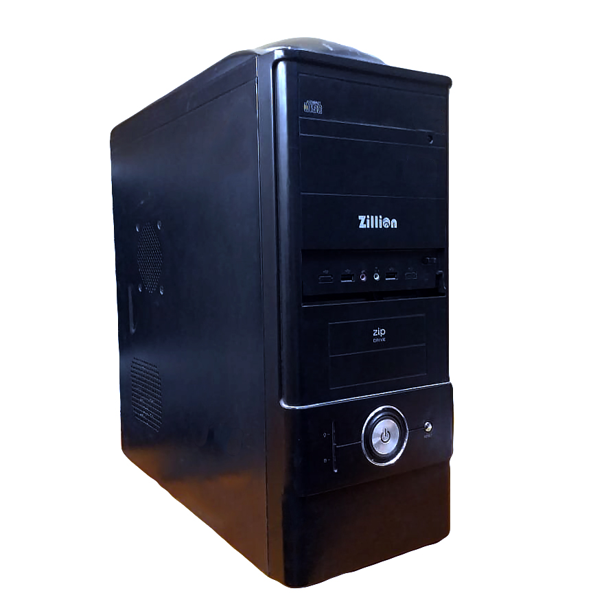 CASE ATX P4 BLACK 24PIN  حمالة مستعمل ,Used PC