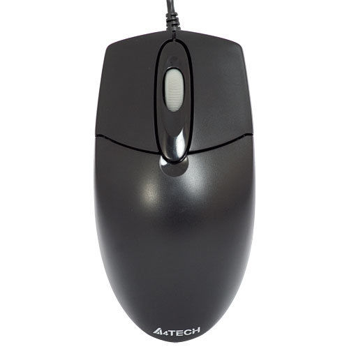 MOUSE A4TECH OPTICAL OP-720 SILENT BLACK USB 1200DPI ,Mouse