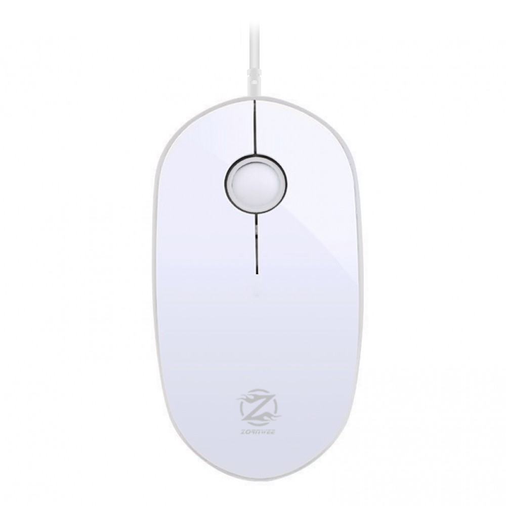 MOUSE ZORNWEE L200 BACKLIT MUTE MOUSE USB COLORFUL BACKLIT ,Mouse
