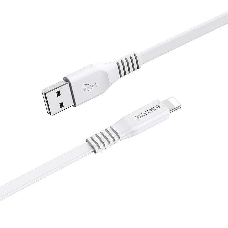 CABLE LIGHTNING FOR IPHONE & IPAD DATA & CHARGE    BOROFONE 2.4A BX 23 ,Other Smartphone Acc