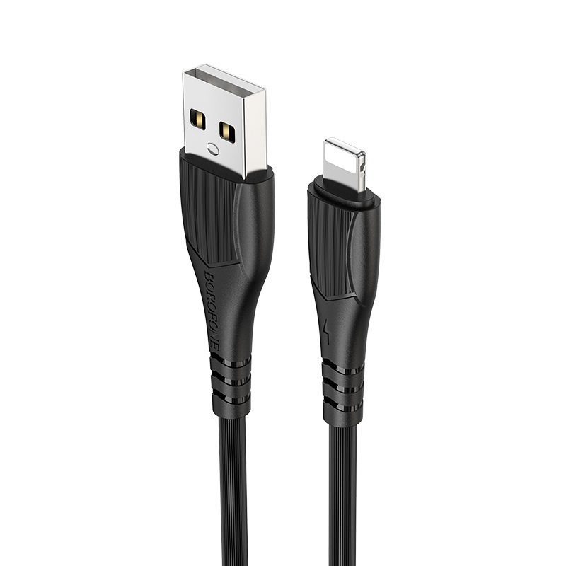 CABLE LIGHTNING FOR IPHONE & IPAD DATA & CHARGE BOROFONE 2.4A BX 37 ,Other Smartphone Acc
