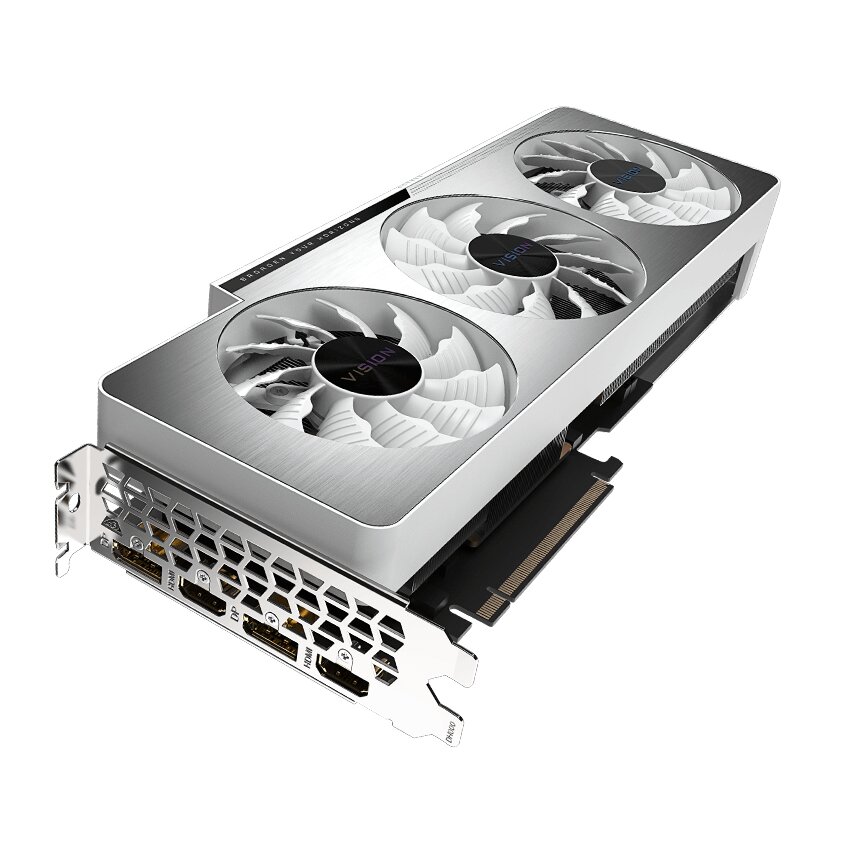 VGA GIGABYTE GEFORCE RTX™ 3070 Ti VISION OC 8G GDDR6X 256 bit GV-N307TVISION OC-8GD ,Desktop Graphic Card