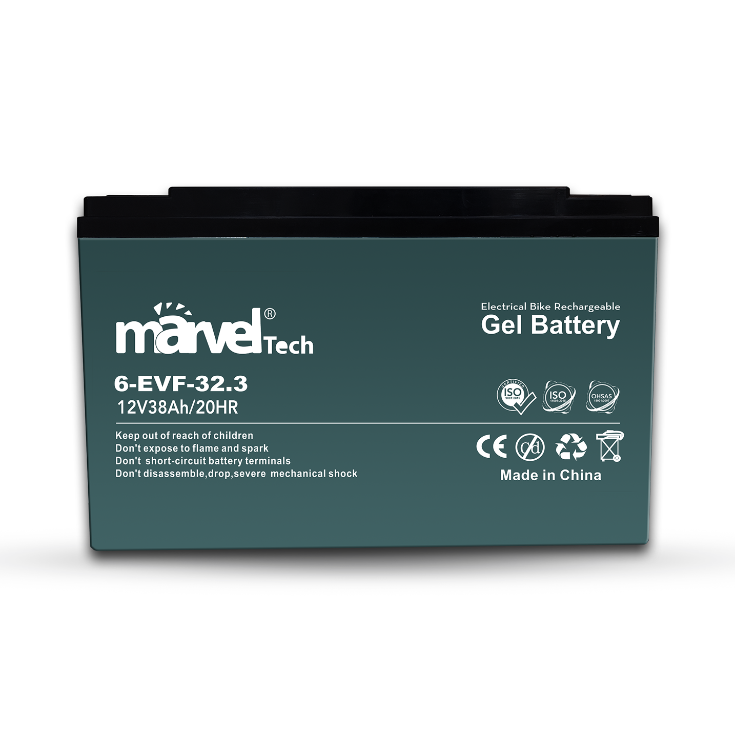 BATTERY FOR UPS 12V/38AH EVF  MARVEL GEL ,Batteries