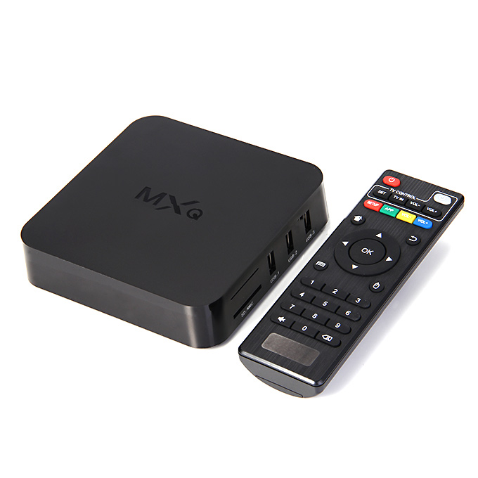 SMART TV BOX ANDROID MXQ  RAM 1G 6G REAL 2.8G  WIFI - HDMI - LAN -MIRASCREEN  -ANDROID 4.4 ,Other Smartphone Acc