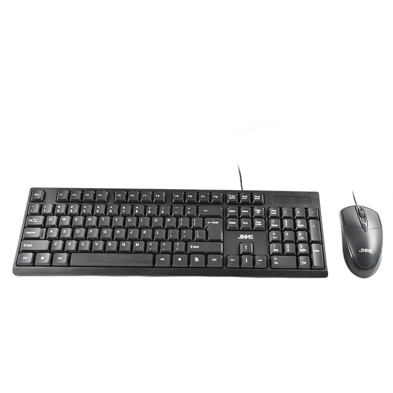 KEYBOARD+OPTICAL MOUSE JINMS KM-001/KM-2000 COMPO USB  كيبورد مع ماوس سلكي ,Keyboard