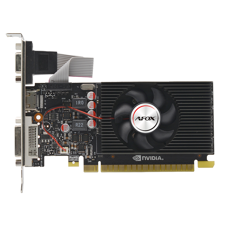 VGA 1G AFOX GEFORCE DDR3 VGA & DVI & HDMI PCIEX GT240 /128 BIT ,Desktop Graphic Card