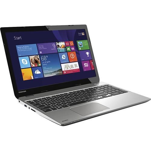 NOTEBOOK TOSHIBA E55 I5 4200U 3M 2.7 8G DDR3 SSD 240G VGA INTEL HD 15.6 SILVER  بدون بطاريه  مستعمل ,Used Laptops