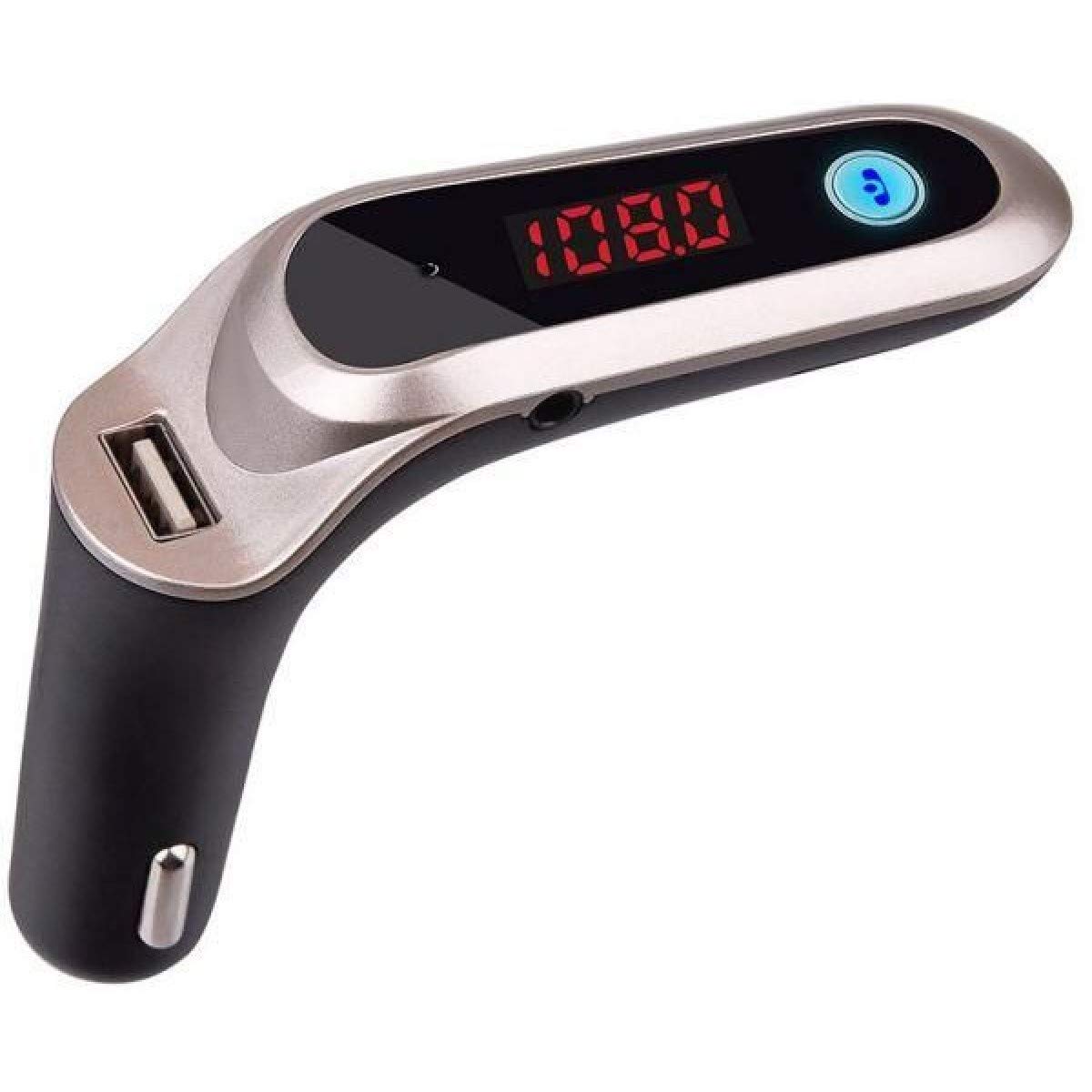 CAR FM TRANSMITTER G6+BLUETOOTH + USB + AUX + SD + REMOTE + LCD SCREEN ,Media Players Accessories