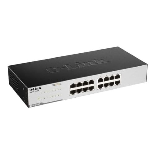 HUB 10/100/1000Mb 16 PORT SWITCH D-LINK DGS-1016C/E / UNMANAGE ,Wirless & Switch