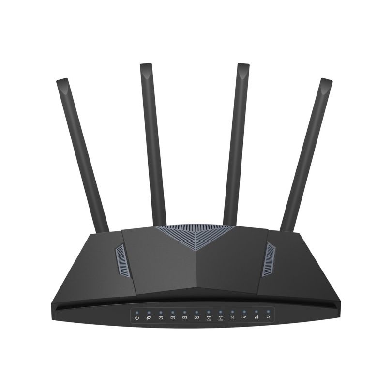 ROUTER+MODEM 4G LTE /3G 150Mbps DOWNLINK + 50 MBPS UPLINK +WIRELESS-N+4 ANTENNAS +4LAN  PORT 10/100/1000 D-LINK DWR-M960 AC1200, ADSL Routers