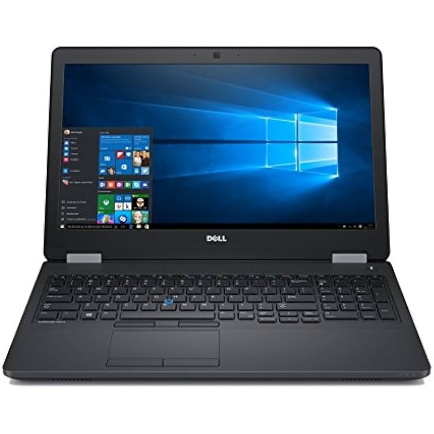 NOTEBOOK DELL LATITUDE E5570 I7 6600U 2.6 GHZ UP TO 3.4 4M DDR3 8GB SSD 256 VGA AMD R7 M360 2GB LED15.6 HD مستعمل بطاريه ساعه ونصف ,Used Laptops