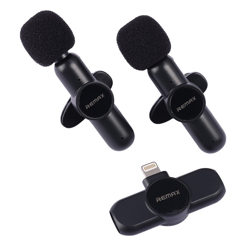 MIC WIRELESS TYPE-C REMAX K10 HIGH QUALITY FOR MOBILE & TAB  مايك احترافي ,Headphones & Mics