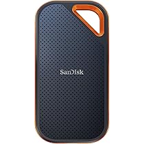 HD SSD 2T EXTERNAL SANDISK  SPEED USB 3.2 TYPE-C ,External HDD