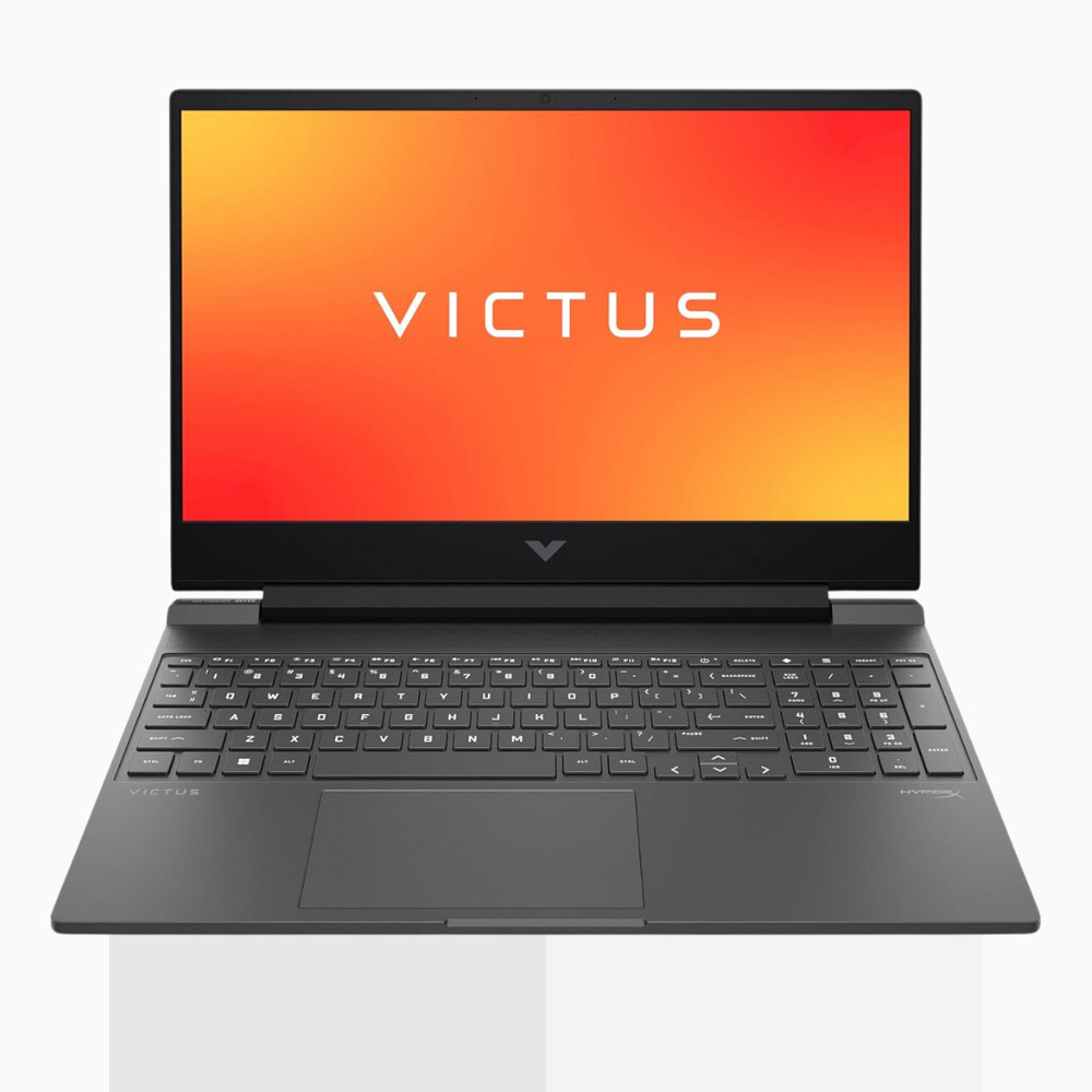 NOTEBOOK HP VICTUS 15-FA1082WM I5 13420H 2.1 UP 4.6 12M 16G DDR5 512SSD VGA NVIDIA RTX4050 6G DDR6 BACKLIGHT KYBOARD WIN11 MICA SILVER ,Laptop Pc