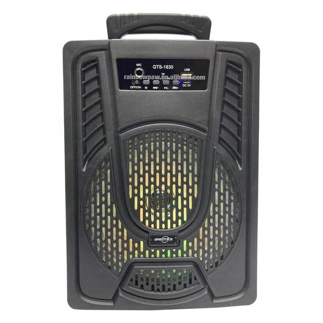 SPEAKER BLUETOOTH GTS-1830 FOR MP3 & MOBILE & FM & SD CARD USB 8.0 INCH ,Speakers