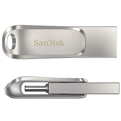 RAM USB 32GB SANDISK LUXE USB TYPE-C OTG USB3.1 CHROM ,Flash Memory