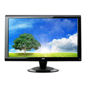 MONITOR LCD 19 AOC 936SW WIDE SCREEN مستعمل ,LCD