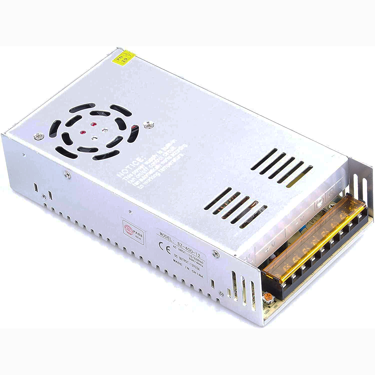 POWER SUPPLY MARVEL FOR DVR CAM ME-16006 12V/ 360W/  30 A ,Security Cameras