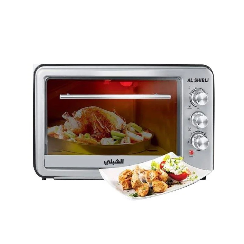 فرن كهربا الشبلي 45 ليتر فضي ,Cookers