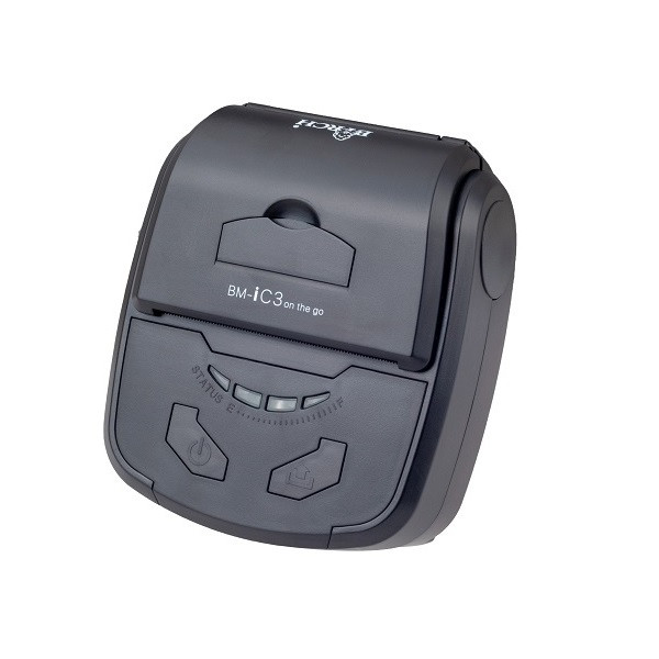 طابعة فواتير حرارية محمولة/ عرض الورق 8سم/مزودة بمنافذ USB+Bluetooth & WIFI موديل   BIRCH BM-IC3T ,POS
