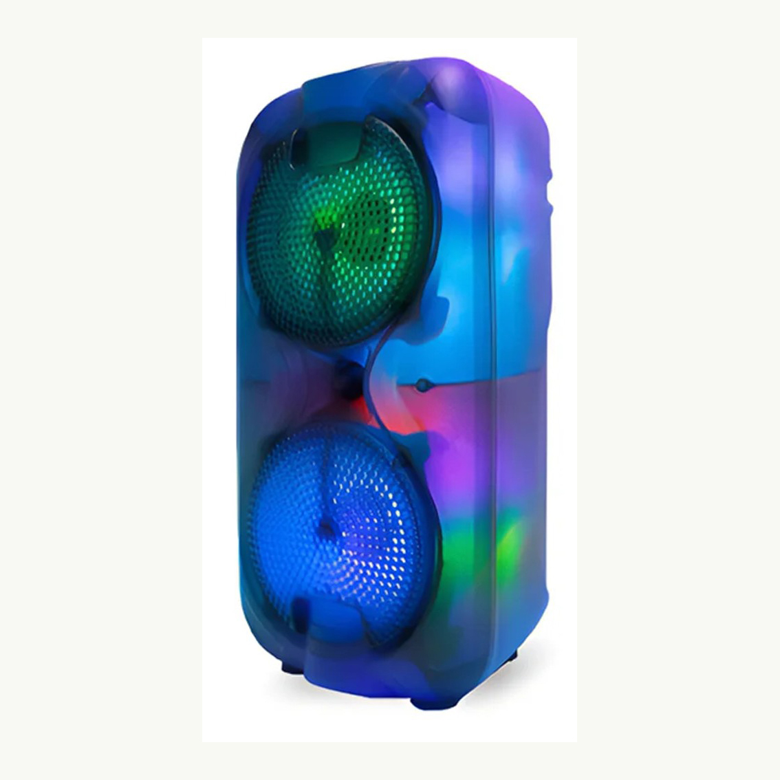 SPEAKER BLUETOOTH GTS-2083 FOR MP3 & MOBILE & FM & SD CARD USB 3.0X2 INCH RGB ,Speakers