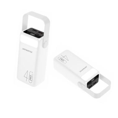 EXTERNAL BATTERY JAYMATEX 40000 MAH FOR SMART DEVICES POWER BANK FAST CHARGING 22.5W JX-29 ,Smartphones & Tab Power Banks