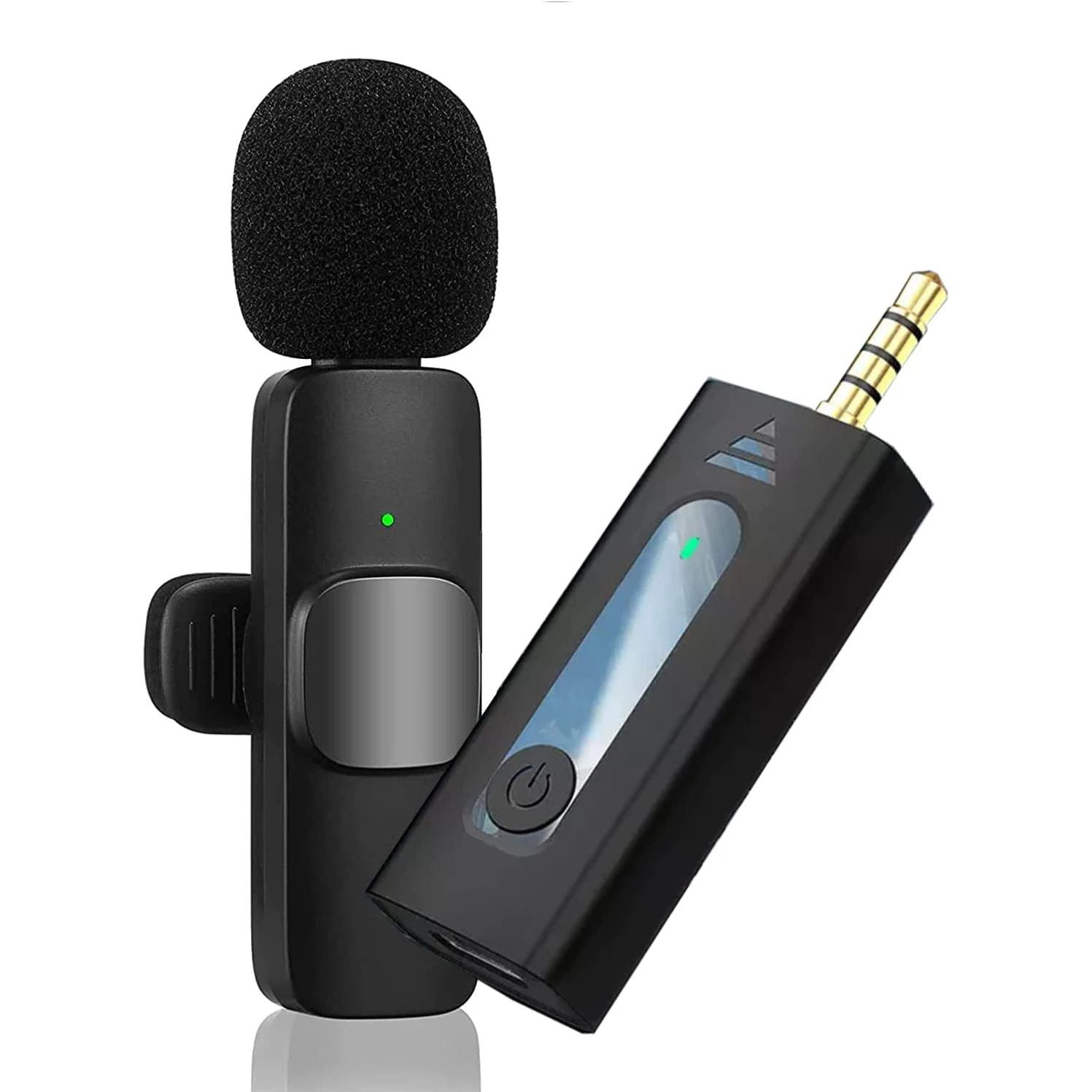 MIC WIRELESS AUX K35 HIGH QUALITY FOR MOBILE & TAB ,Headphones & Mics