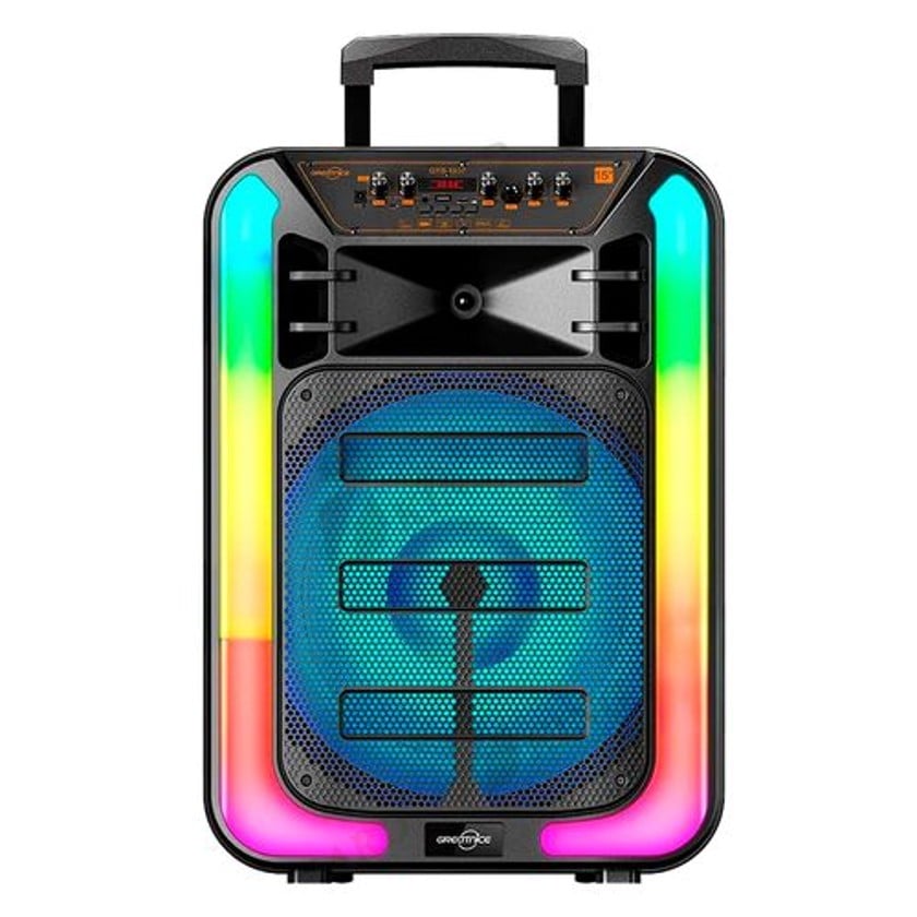 SPEAKER BLUETOOTH GTS-1937 FOR MP3 & MOBILE & FM & SD CARD USB & MIC 15.0 INCH ,Speakers